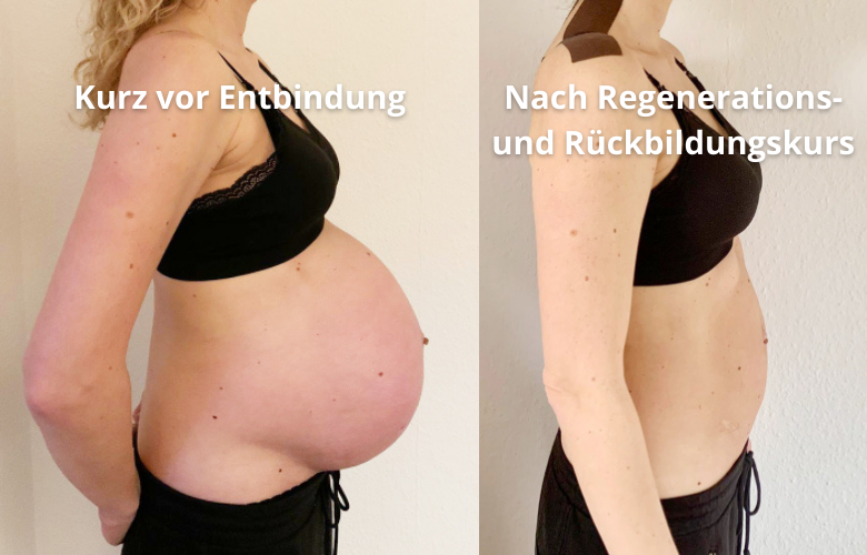 vorher-nachher-Bild Rückbildungskurs